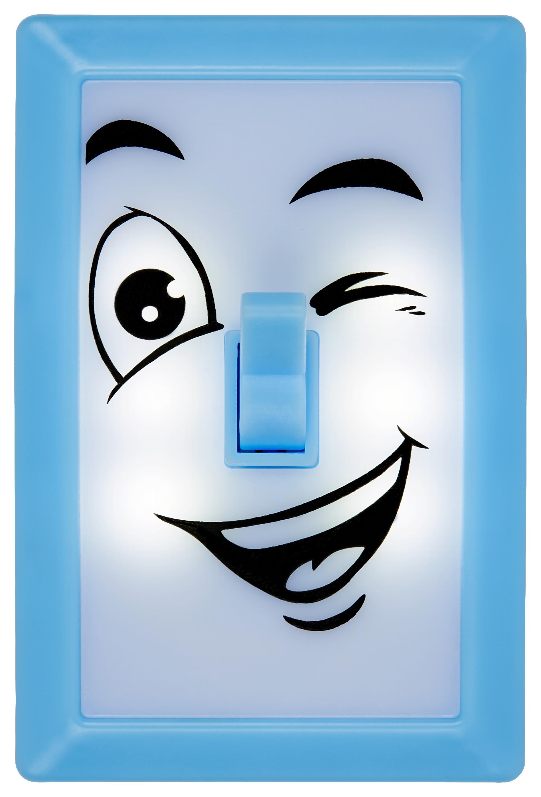 LED-Dekoleuchte Noel - Blau/Rosa, KONVENTIONELL, Kunststoff (7,5/3,5/11,4cm) - Homezone