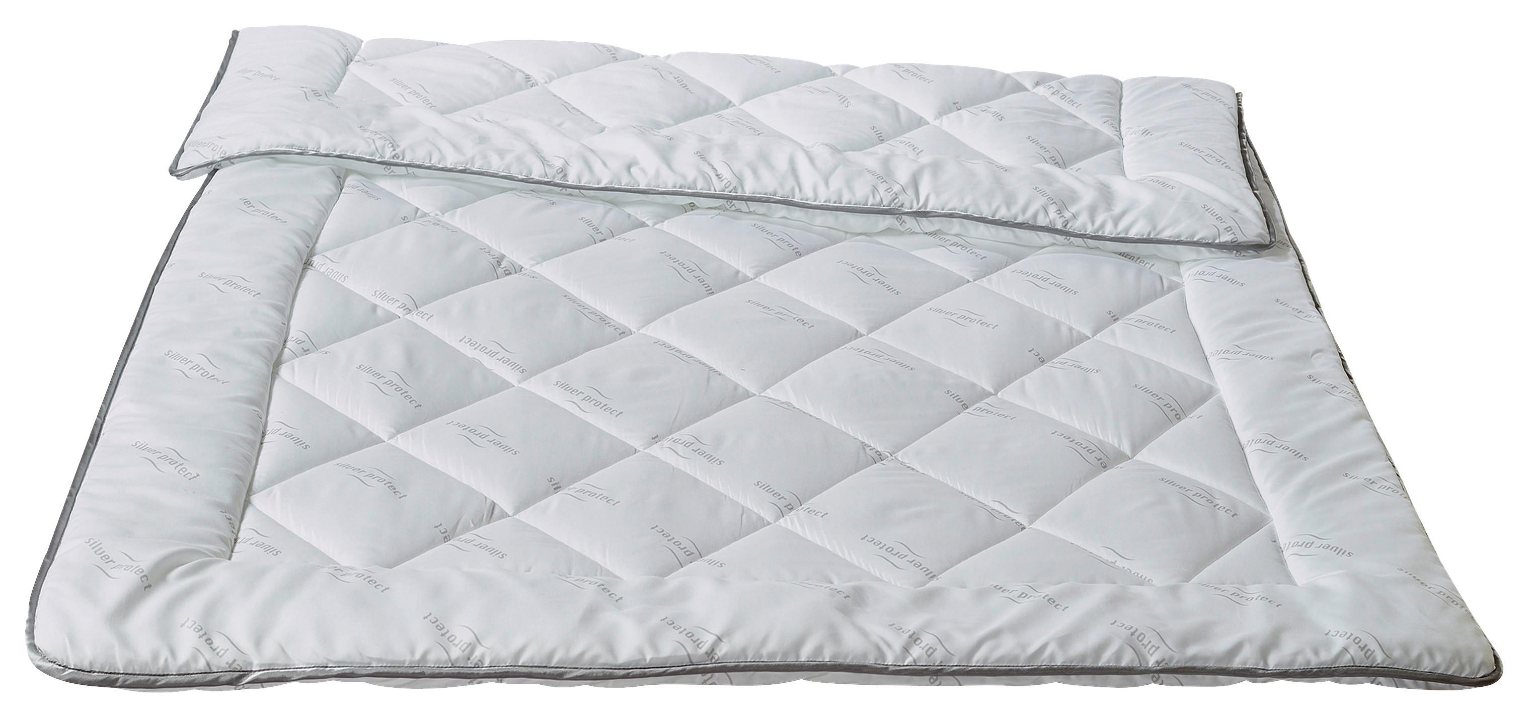 BETTDECKE SILVER PROTECT - Weiß, KONVENTIONELL, Textil (140/200cm) - Primatex