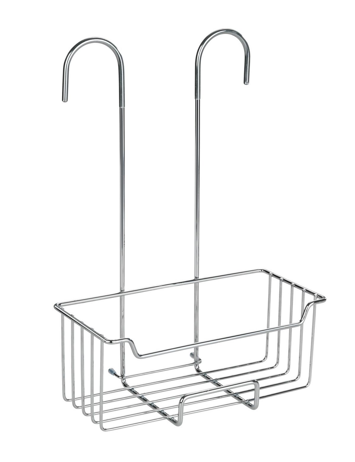 Regál do sprchy DUSCHCADDY MILO 23499100 - průhledné, Konvenční, kov (25/36/14cm) - Wenko