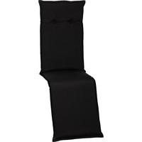 Auflage Trabazon 170x46x8cm Anthrazit - Anthrazit, Basics, Textil (170/46/8cm) - Gardenson