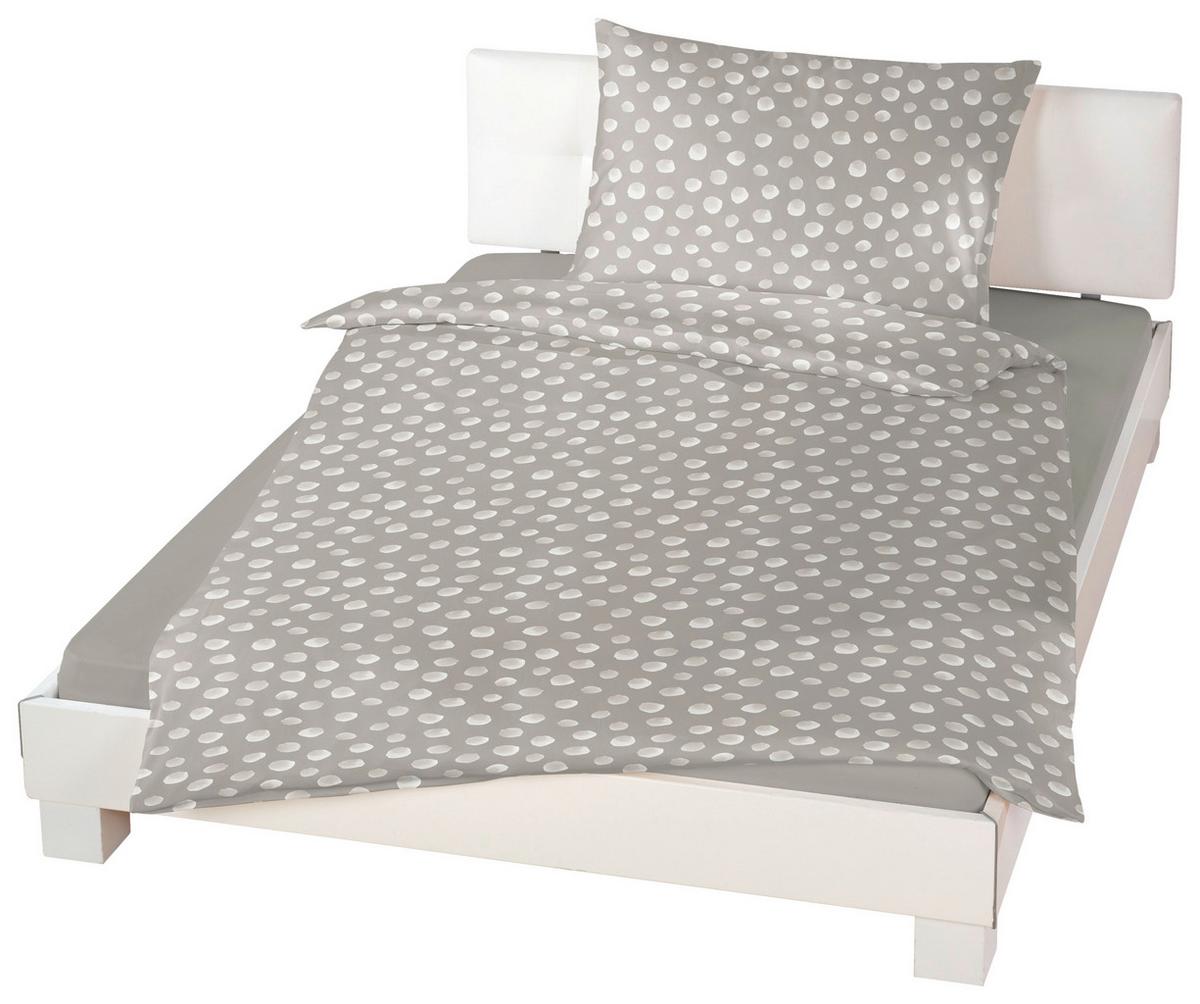 Ágyneműhuzat-garnitúra Marianne - bézs/narancs, Konventionell, textil - Ondega
