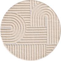 Hochflorteppich Art 80 X 80 1121 Cream - Creme, Basics, Textil (80cm) - Novel