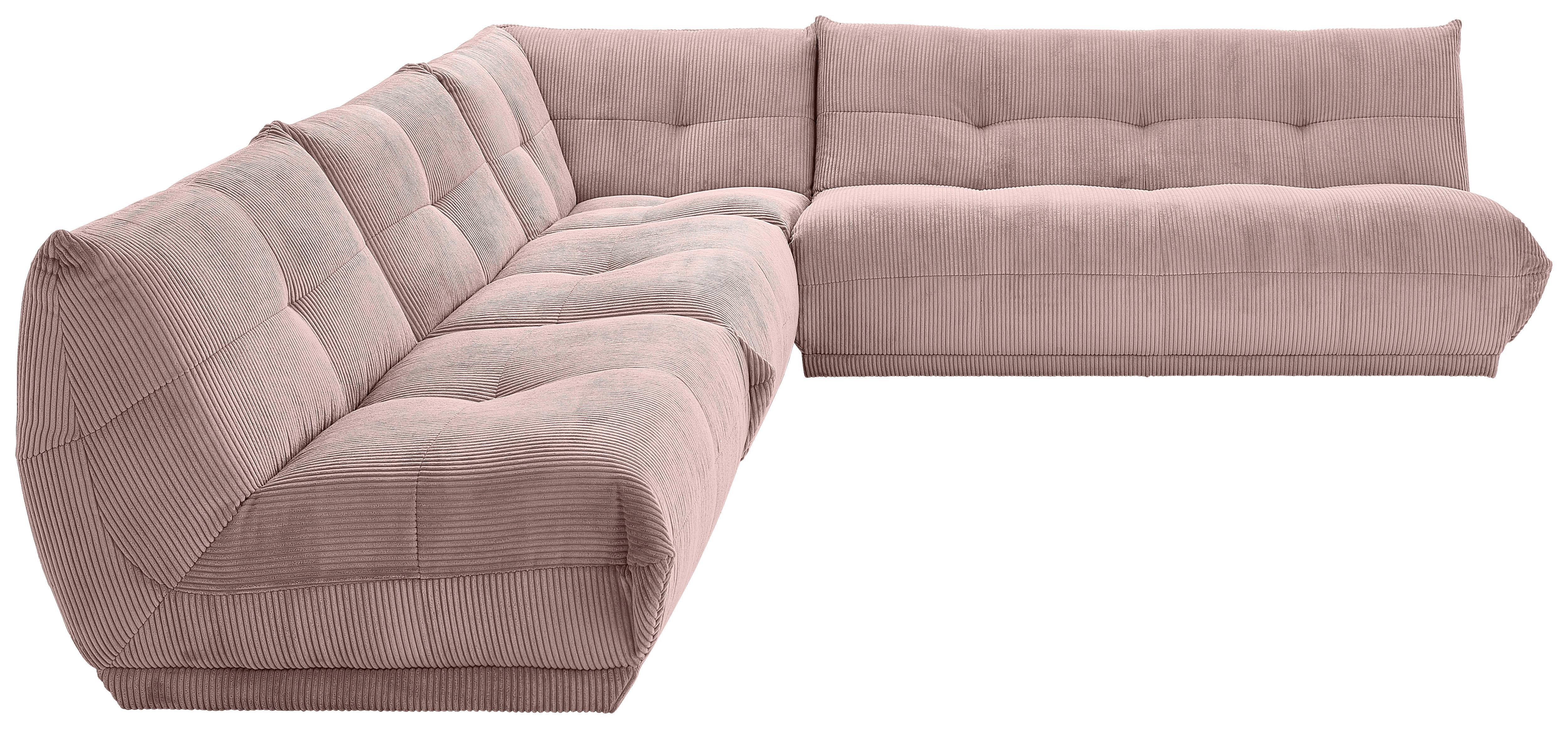 Ecksofa Giselle Altrosa S: 315x285 cm - Altrosa, Trend, Textil (315/285cm) - Livetastic