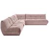 Ecksofa Giselle Altrosa S: 315x285 cm - Altrosa, Trend, Textil (315/285cm) - Livetastic
