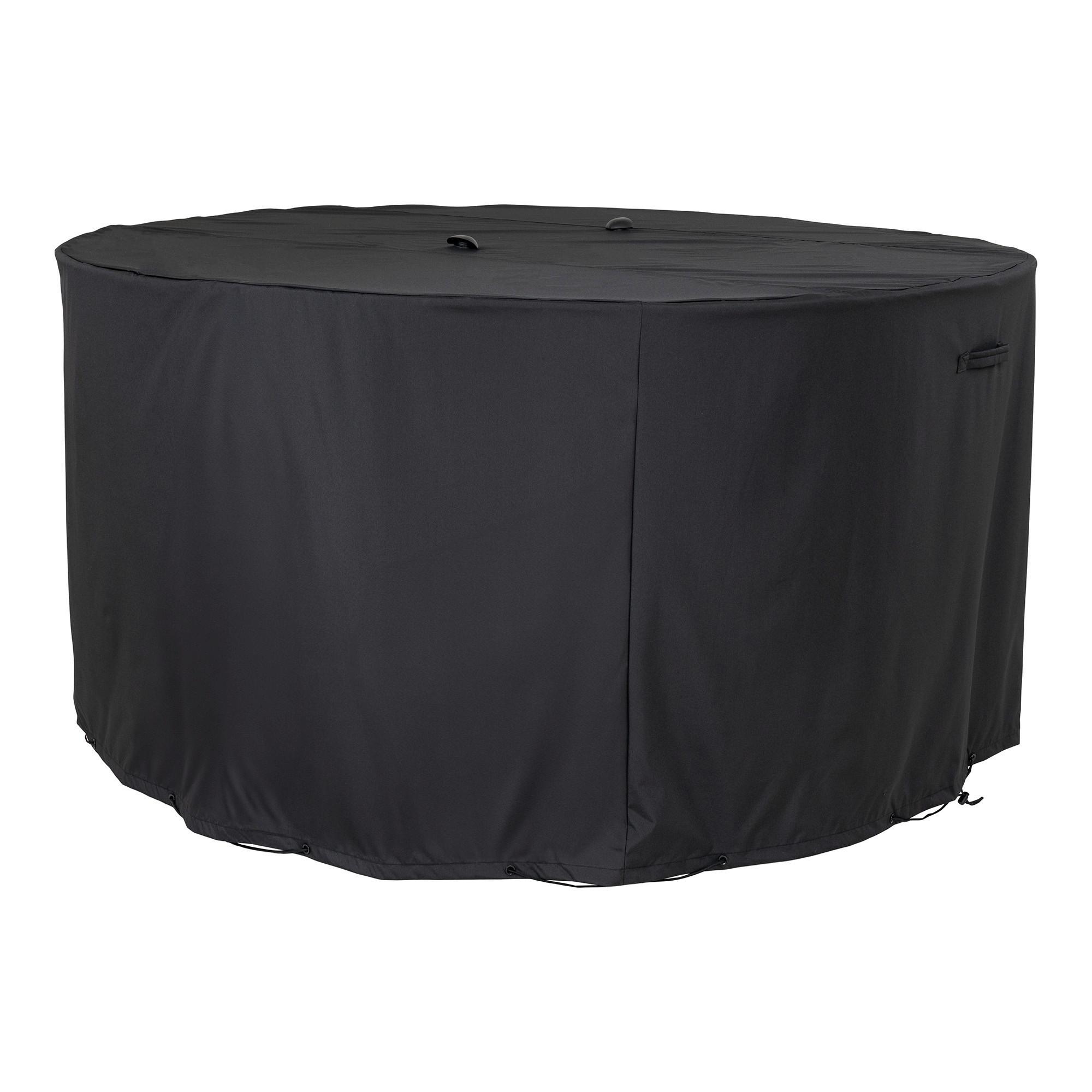 Schutzhülle Luxury Schwarz B: 185 Cm - Schwarz, MODERN, Kunststoff (185/95/185cm) - MID.YOU