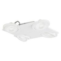 Led-deckenleuchte 39136 Brea - Weiß, Basics, Glas/Metall (37/37/6cm) - Eglo