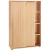 Aktenschrank versperrbar Serie 4000 Buche Dekor B 100 cm - Buchefarben, Basics, Holzwerkstoff (100/152,8/39,5cm) - MID.YOU