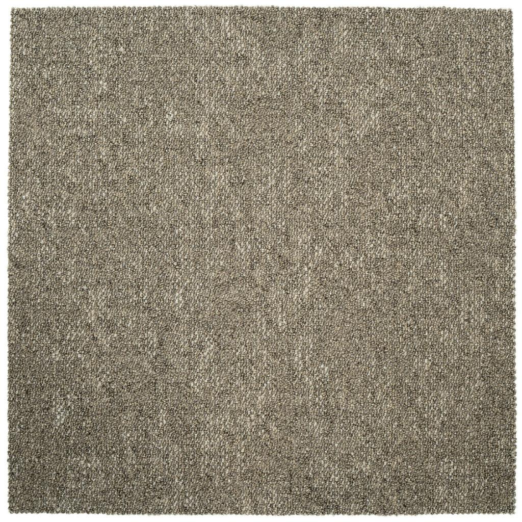 Teppichfliese Braun Marble 50x50 cm Florhöhe 3 mm