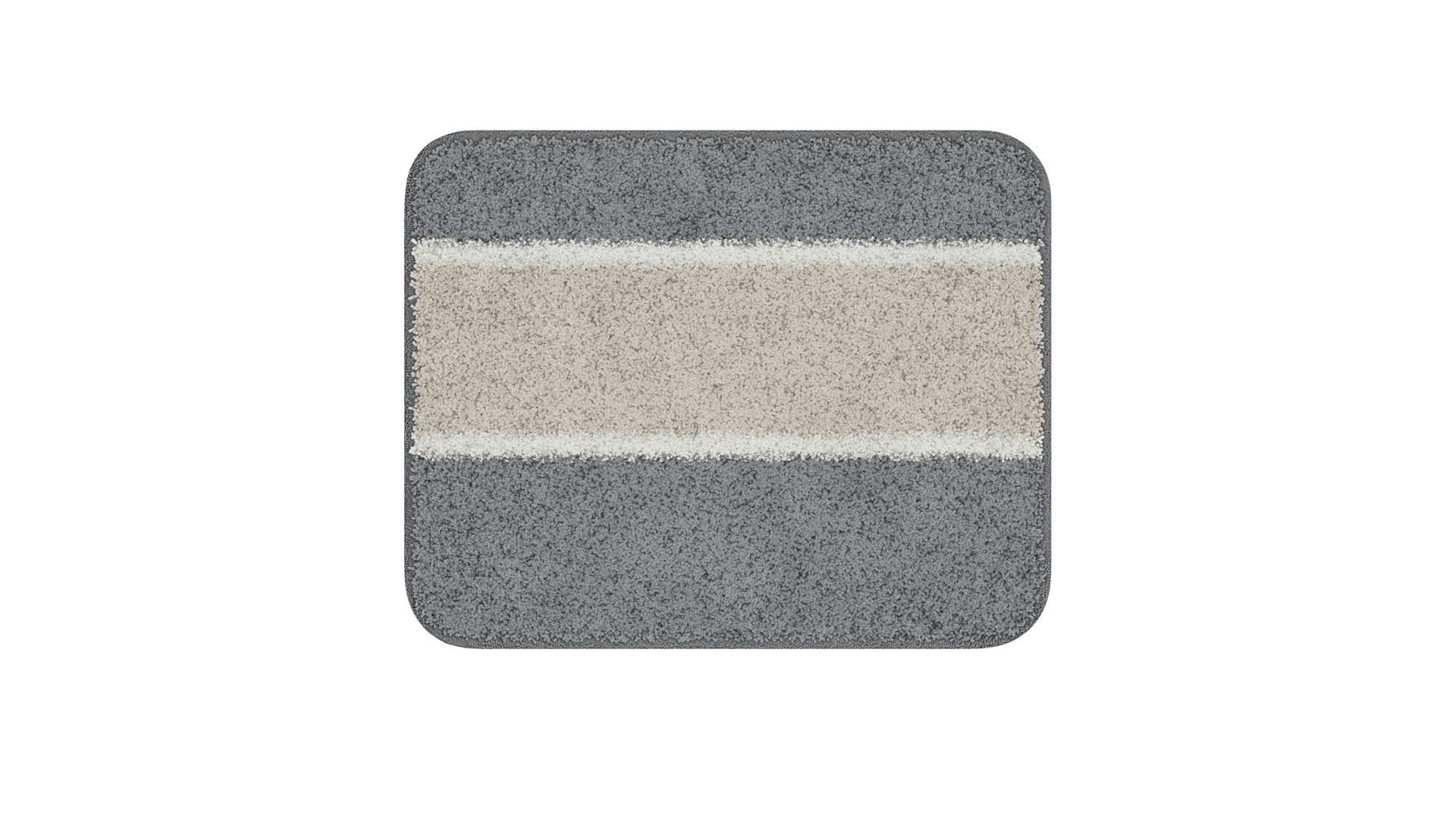 Bidet-Vorleger Waymore - Anthrazit, Basics, Textil (40/50cm) - Grund