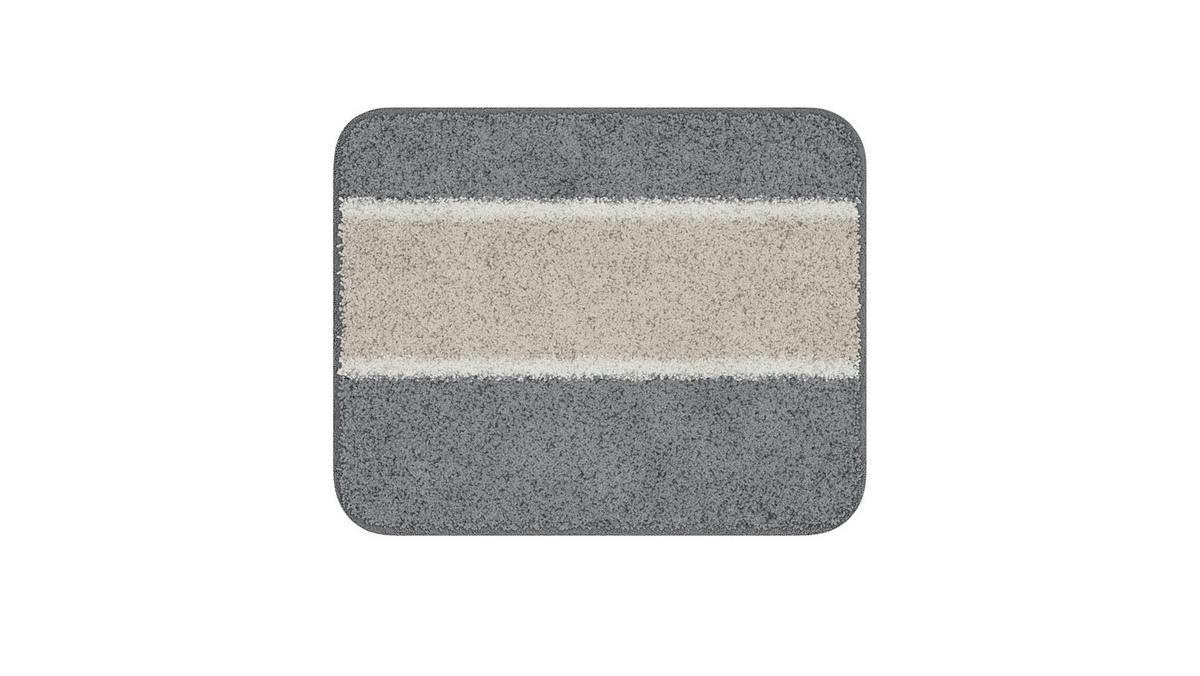 Bidet-Vorleger Waymore - Anthrazit, Basics, Textil (40/50cm) - Grund