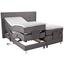 Boxspringbett Thunder 180x200 Hellgrau - Chromfarben/Hellgrau, KONVENTIONELL, Textil (202/121/212cm) Boxspringbett Thunder 180x200 Hellgrau - Chromfarben/Hellgrau, KONVENTIONELL, Textil (202/121/212cm)