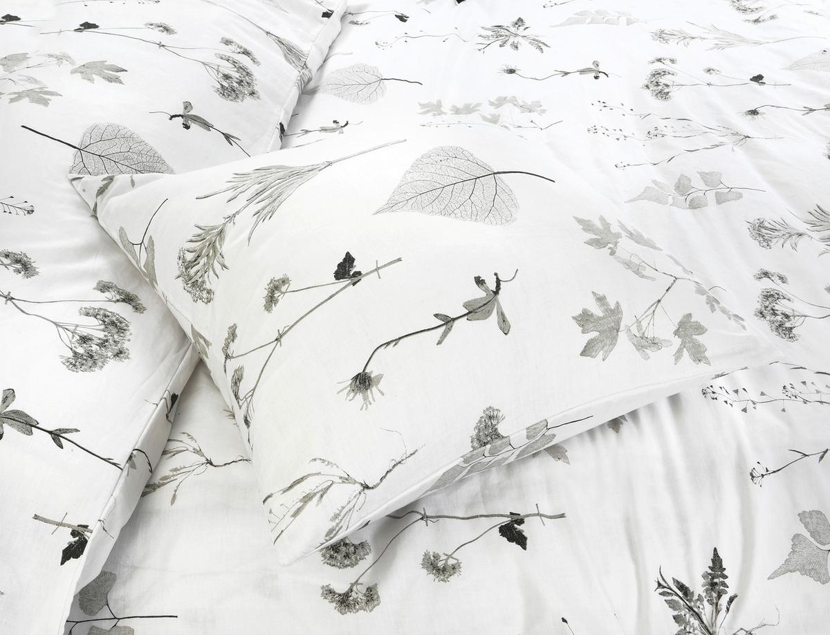 BETTWÄSCHE DÖRTHE - Schwarz/Weiß, MODERN, Textil - Luca Bessoni