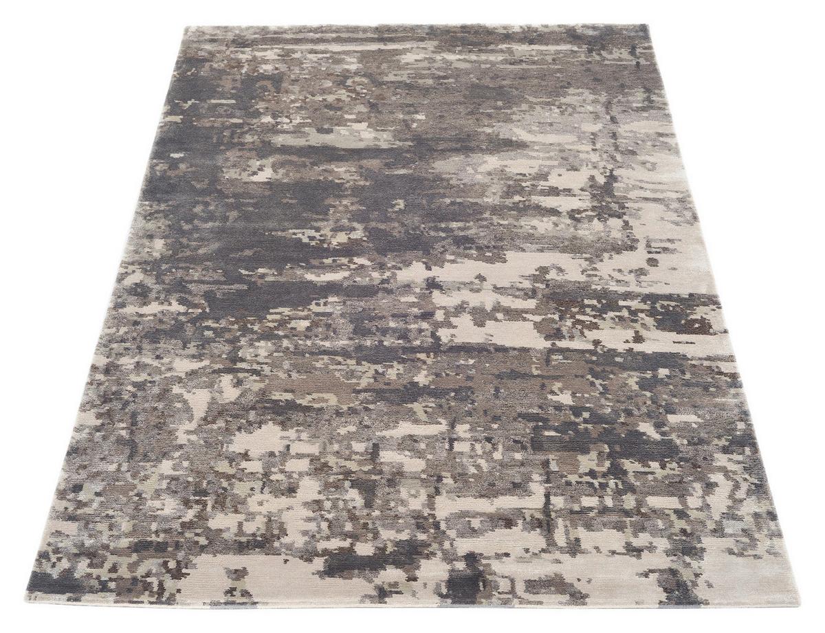 Orientalischer Webteppich Grau Angeles 140x200 cm - Grau, Design, Textil (140/200cm) - Musterring