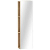 REGAL Bjarne Eichefarben B: 30cm - Eichefarben, Design, Glas/Holzwerkstoff (30/110,6/19,6cm) - MID.YOU
