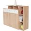 Komoda Tom - biela/dub sonoma, Moderný, drevo (150/105/40cm) Komoda Tom - biela/dub sonoma, Moderný, drevo (150/105/40cm)