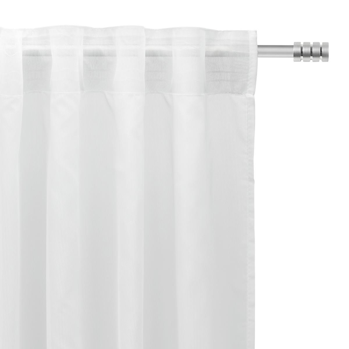 HOTOVÝ ZÁVES Rita, 140/245 cm - biela, textil (140/245cm) - Modern Living