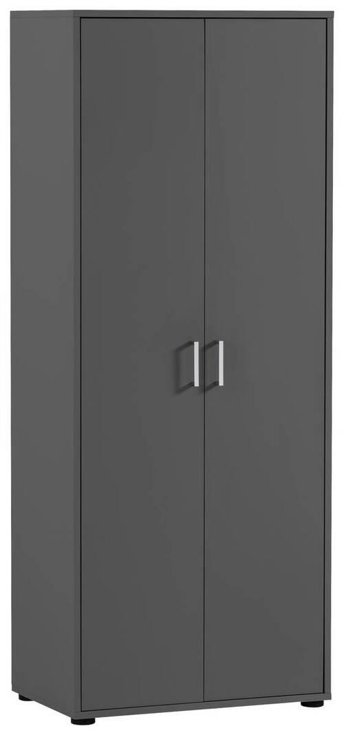 Aktenschrank Niels H650 2t - Anthrazit, MODERN, Holzwerkstoff (65,1/163,6/41cm) - MID.YOU