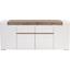Komoda Sideboard Toronto - farby dubu/biela, Moderný, drevený materiál (190/85/42,2cm) - Ombra