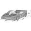 Kinder-/Juniorbett Meteor 90x200 cm Rot - Gelb/Rot, Basics, Holzwerkstoff (215/98/60cm) Kinder-/Juniorbett Meteor 90x200 cm Rot - Gelb/Rot, Basics, Holzwerkstoff (215/98/60cm)