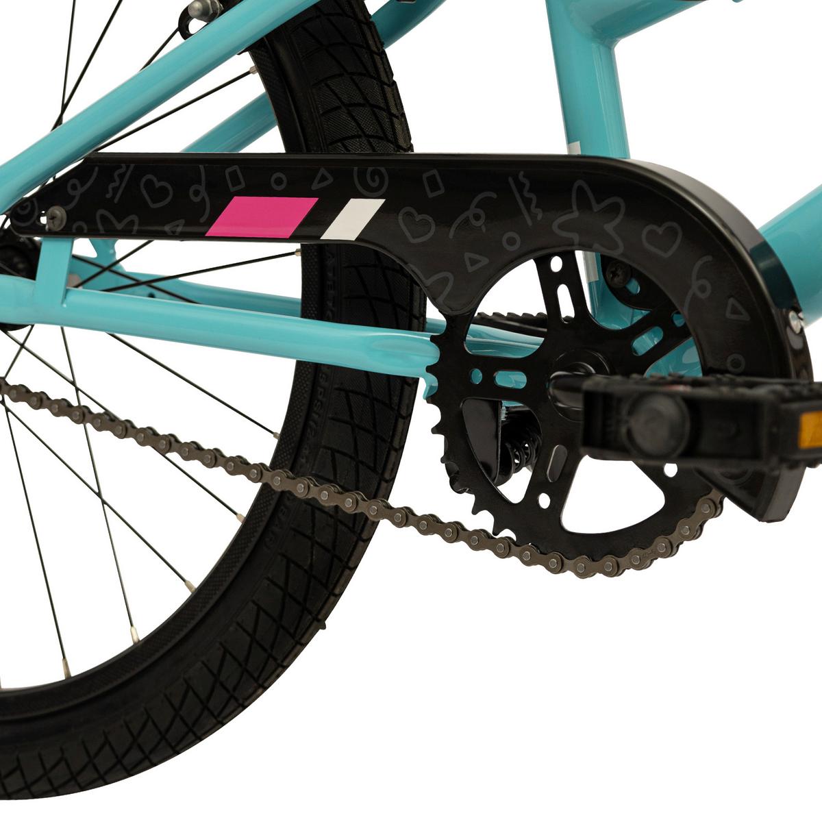 Kinderfahrrad So Sweet Hellblau, 20 Zoll - Hellblau, Basics, Metall (64/95/135cm)