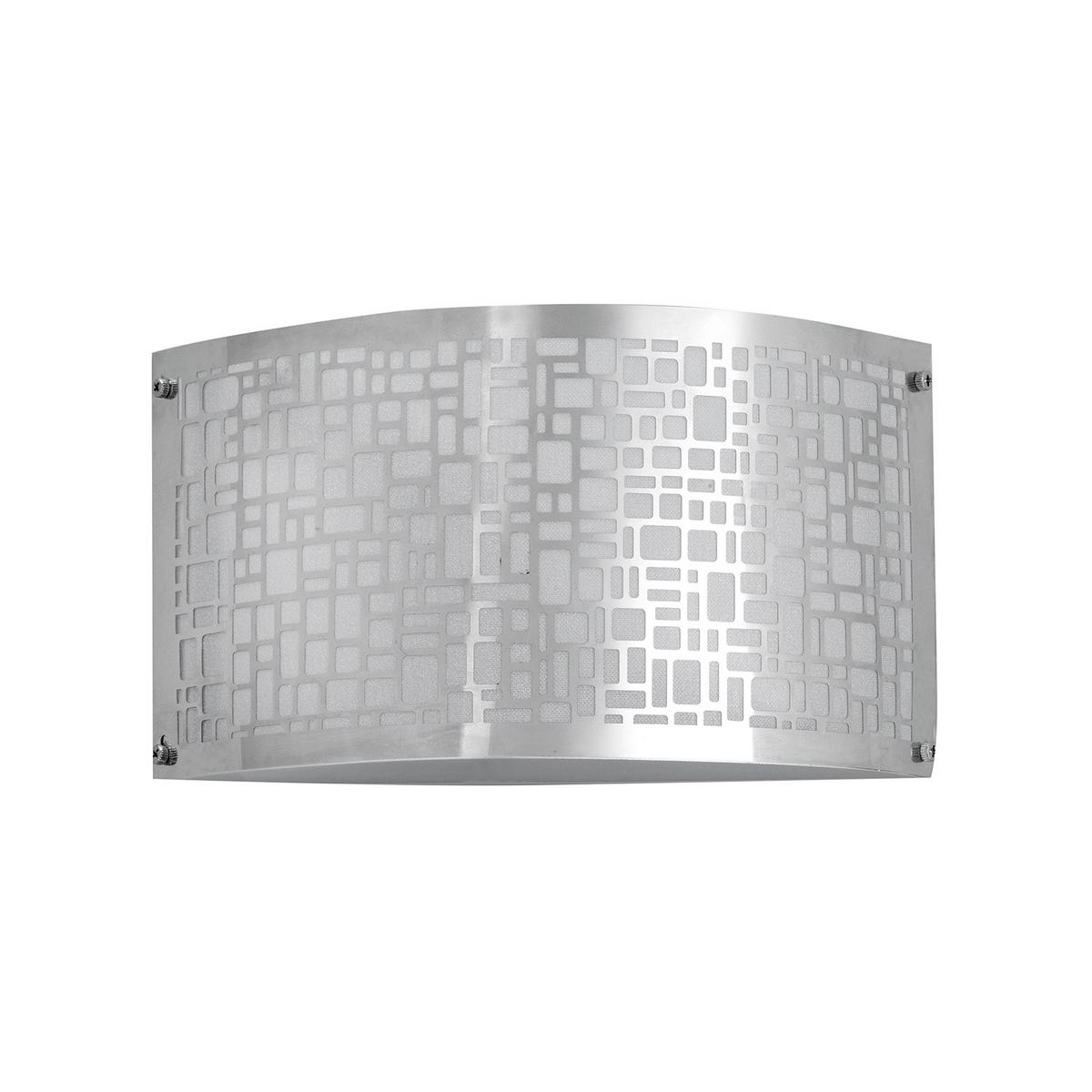 Wandleuchte Chromfarben L: 30 Cm - Chromfarben, Basics, Metall (30/17/17cm)