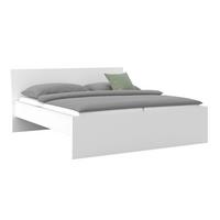 Unit Elements Bettrahmen 90x200 cm Weiß - Weiß, KONVENTIONELL, Holzwerkstoff (160/200cm) - Ondega