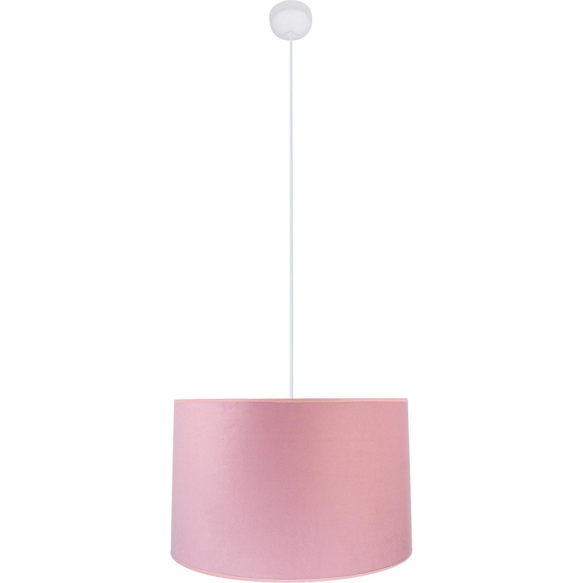 Hängeleuchte 8552222 Classic - Zartrosa - Rosa/Weiß, Basics, Holz (40/100cm)