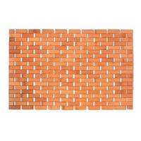 Badematte Annika 42x64 Cm Hellbraun Bambus Rutschhemmend - Hellbraun, Basics, Naturmaterialien (42/64cm)