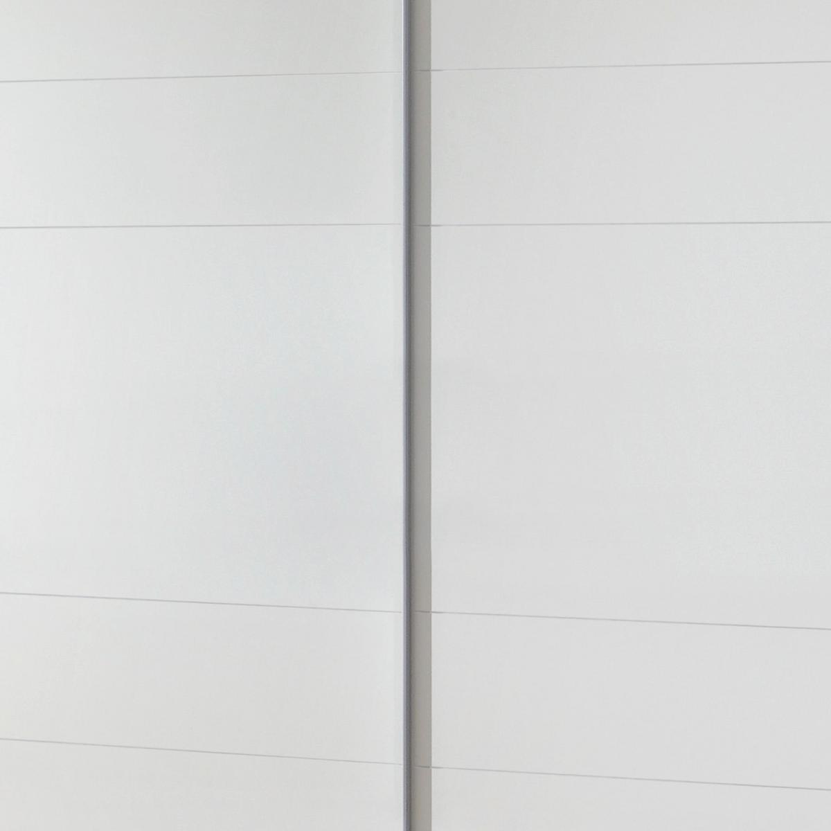 Schwebetürenschrank 180cm Chess, Weiß - Weiß, Design, Holzwerkstoff (180/198/64cm) - MID.YOU