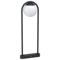 Außenstehleuchte Boden 1x 28 W E27 - Schwarz/Weiß, Basics, Kunststoff/Metall (32/20/85cm) - Eglo