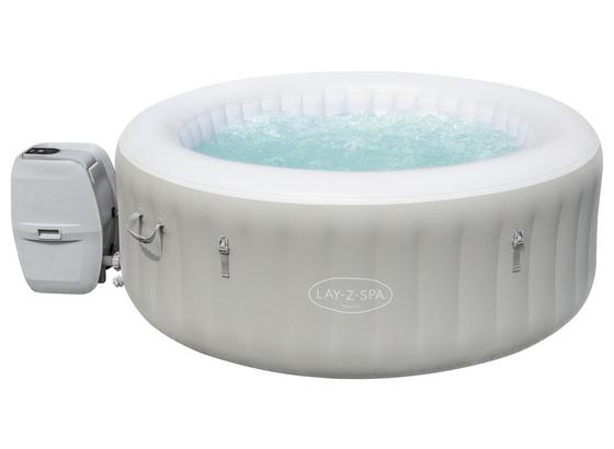 Whirlpool Aufblasbar Lay-Z-Spa Tahiti Ø180x H 66cm 54186 - Grau, MODERN, Kunststoff/Metall (180/66cm) - Bestway Whirlpool Aufblasbar Lay-Z-Spa Tahiti Ø180x H 66cm 54186 - Grau, MODERN, Kunststoff/Metall (180/66cm) - Bestway