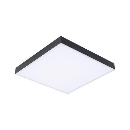 LED-Paneel L: 29,5 cm dimmbar - Schwarz, Basics, Metall (29,5/29,5/6,4cm) - Paulmann