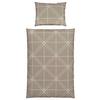 Satin Beettwäsche 140x200 Cm Chalene Baumwolle Taupe - Taupe, ROMANTIK / LANDHAUS, Textil (140/200cm) - James Wood