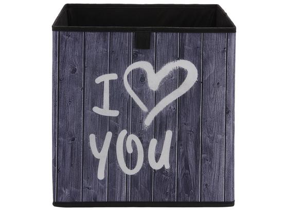 Úložný Box Poppi 7 -based/sb- - sivá/biela, Moderný, kartón/textil (32/32/32cm) - Modern Living Úložný Box Poppi 7 -based/sb- - sivá/biela, Moderný, kartón/textil (32/32/32cm) - Modern Living