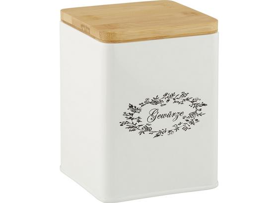 Box S Víkem Lore - bílá, Romantický / Rustikální, kov/dřevo (11,5/11,5/14cm) - Zandiara Box S Víkem Lore - bílá, Romantický / Rustikální, kov/dřevo (11,5/11,5/14cm) - Zandiara