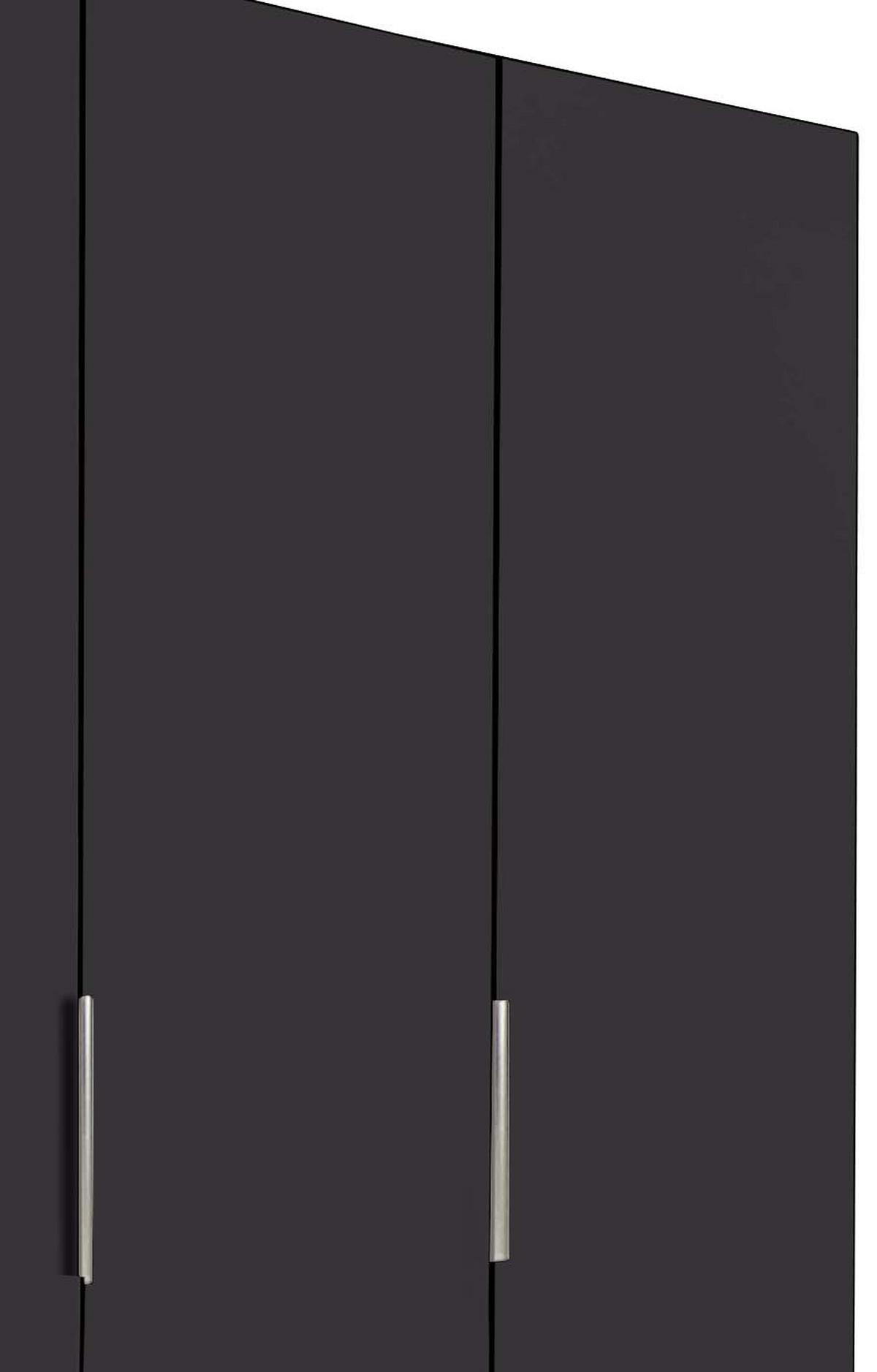 Drehtürenschrank M. Schubladen 150cm Level 36a, Graphit Dekor - Eichefarben/Graphitfarben, MODERN, Holzwerkstoff (150/216/58cm) - MID.YOU