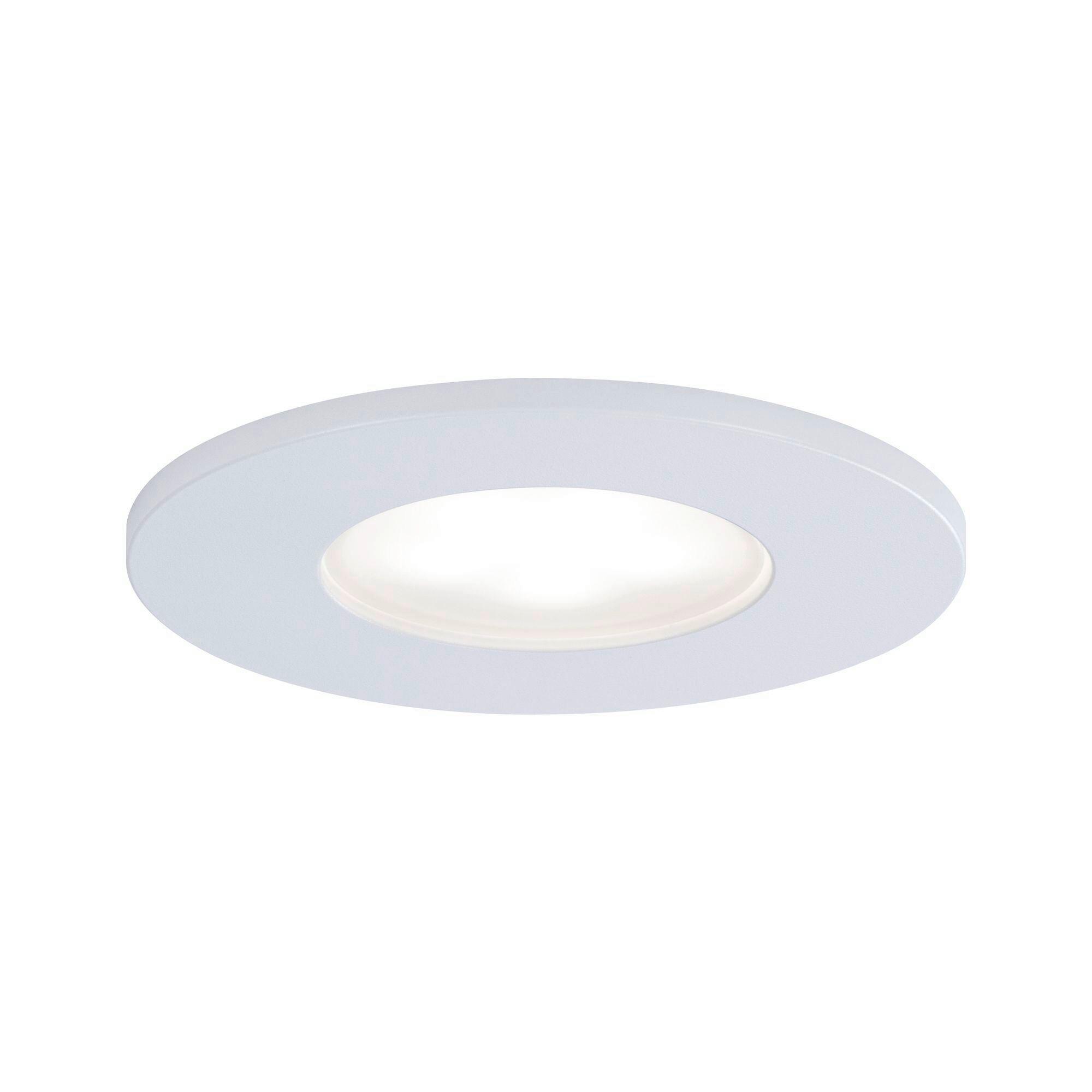 Led-spotkopf 1-flammig Ø 8,5 Cm - Weiß, Design, Kunststoff (8,5cm) - Paulmann