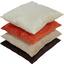 Zierkissen Venezia - Sandfarben/Blau, KONVENTIONELL, Textil (48/48cm) - Ombra