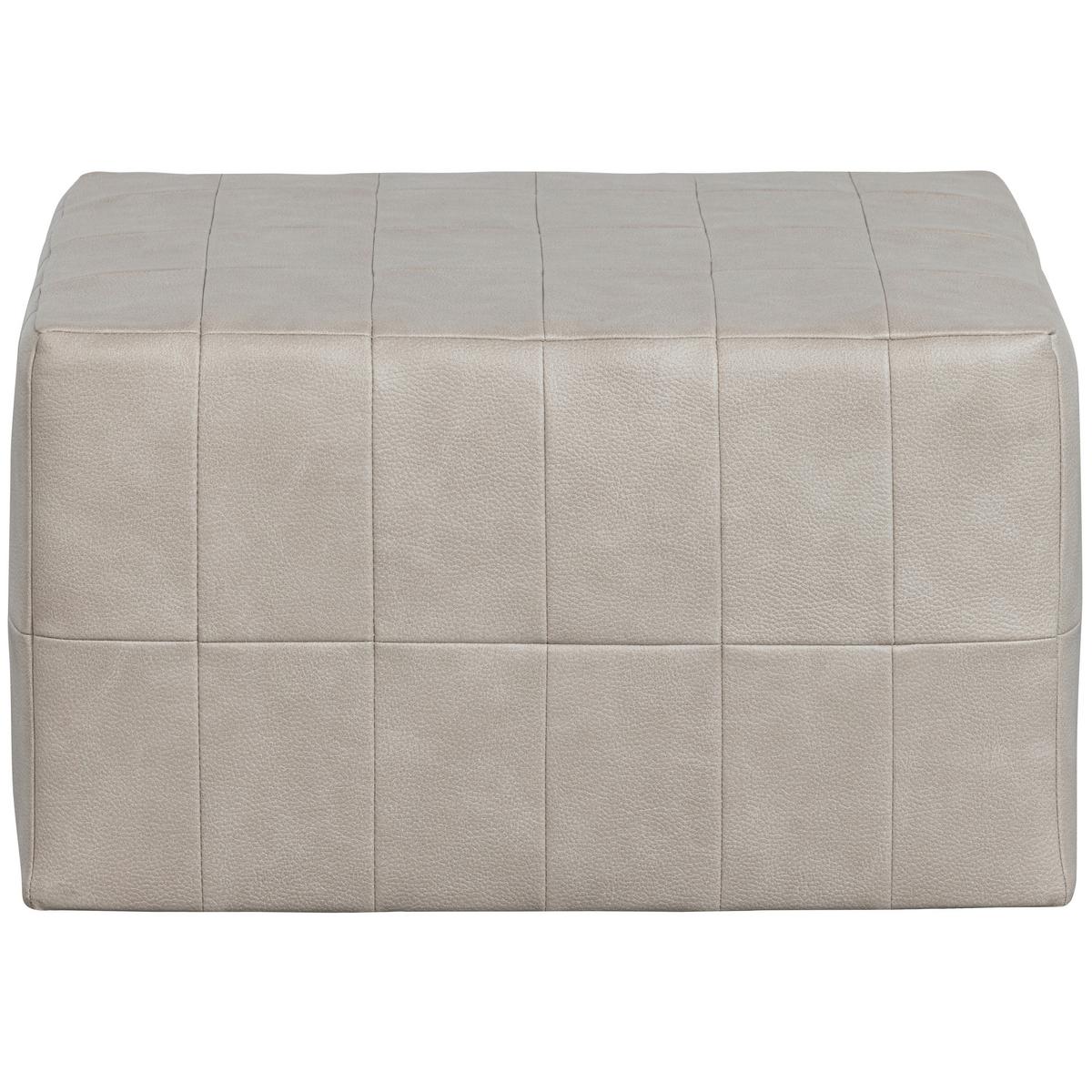 Hocker Patchwork Naturfarben B: 60cm - Naturfarben, Design, Textil (60/36/60cm) - Livetastic