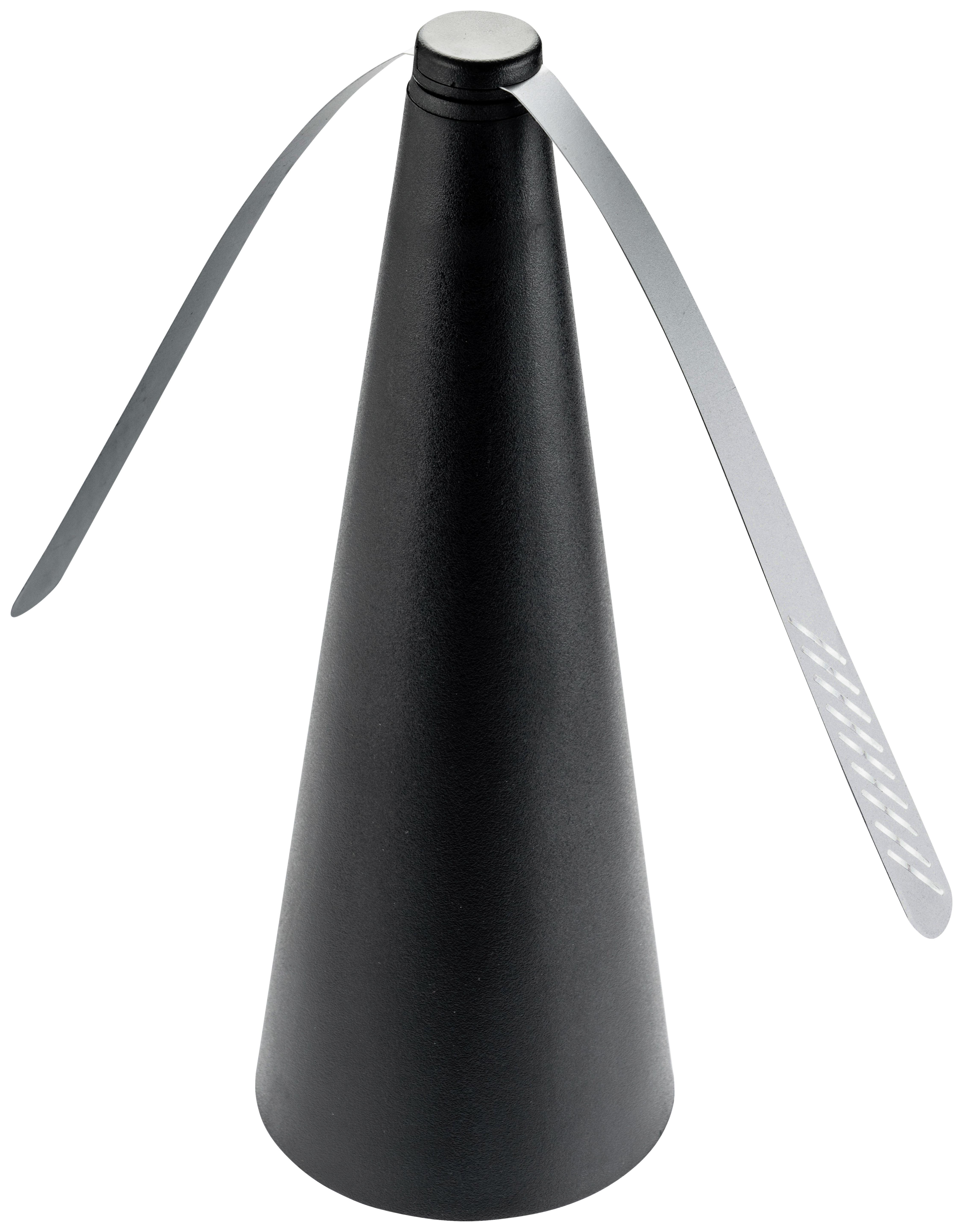 Mini Ventilátor Flye - čierna, Konvenčný, plast (8,4/25cm) - Modern Living