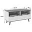 Tv Stolík Turin 1 - farby dubu/biela, Moderný, kompozitné drevo (120/55/40cm) Tv Stolík Turin 1 - farby dubu/biela, Moderný, kompozitné drevo (120/55/40cm)