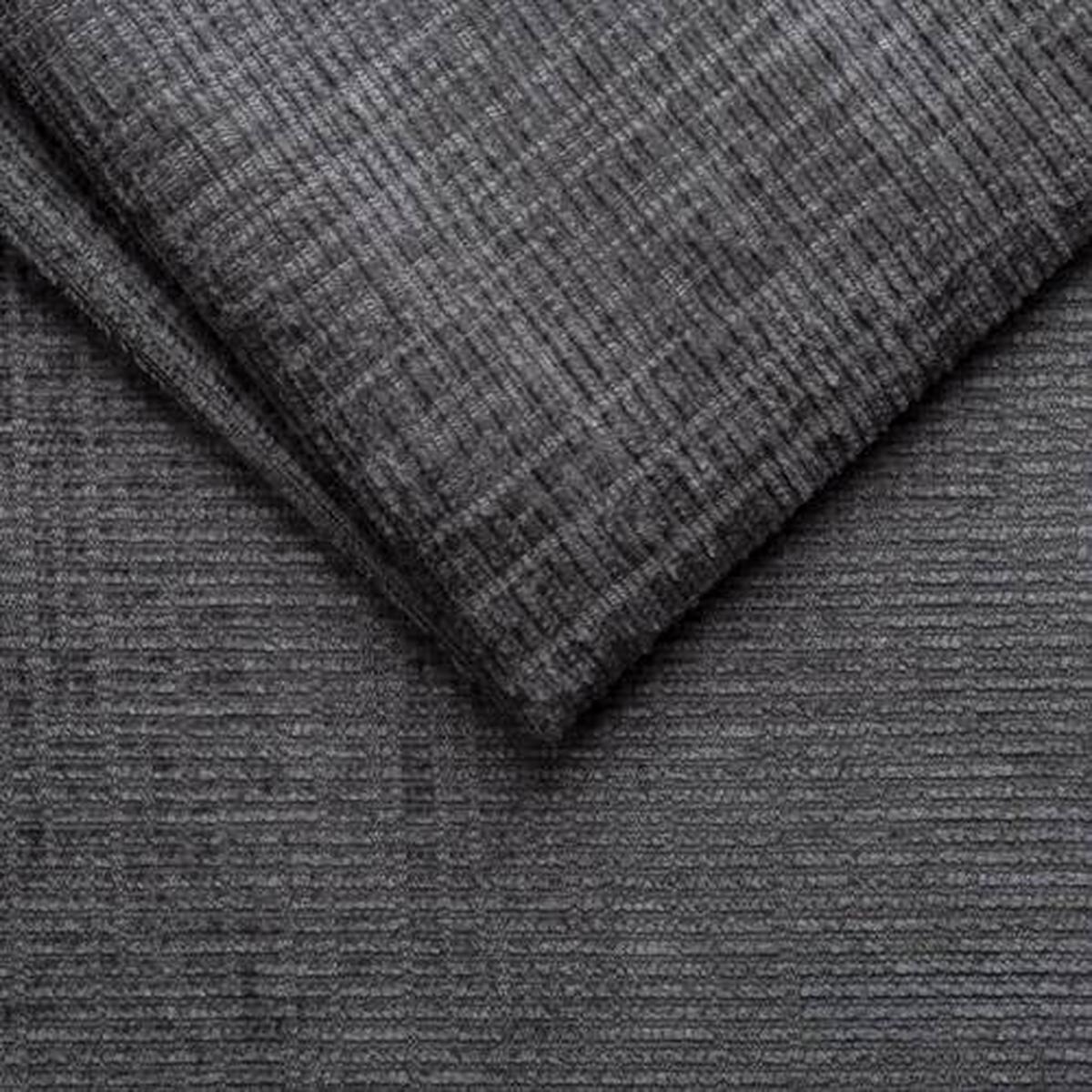 Schlafsofa Virgo - Schwarz/Graphitfarben, KONVENTIONELL, Textil (212/97/105cm) - MID.YOU