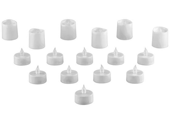 Sada Led Svíček Theresa 16-dílná - bílá, umělá hmota (3,8cm) - Mömax modern living Sada Led Svíček Theresa 16-dílná - bílá, umělá hmota (3,8cm) - Mömax modern living