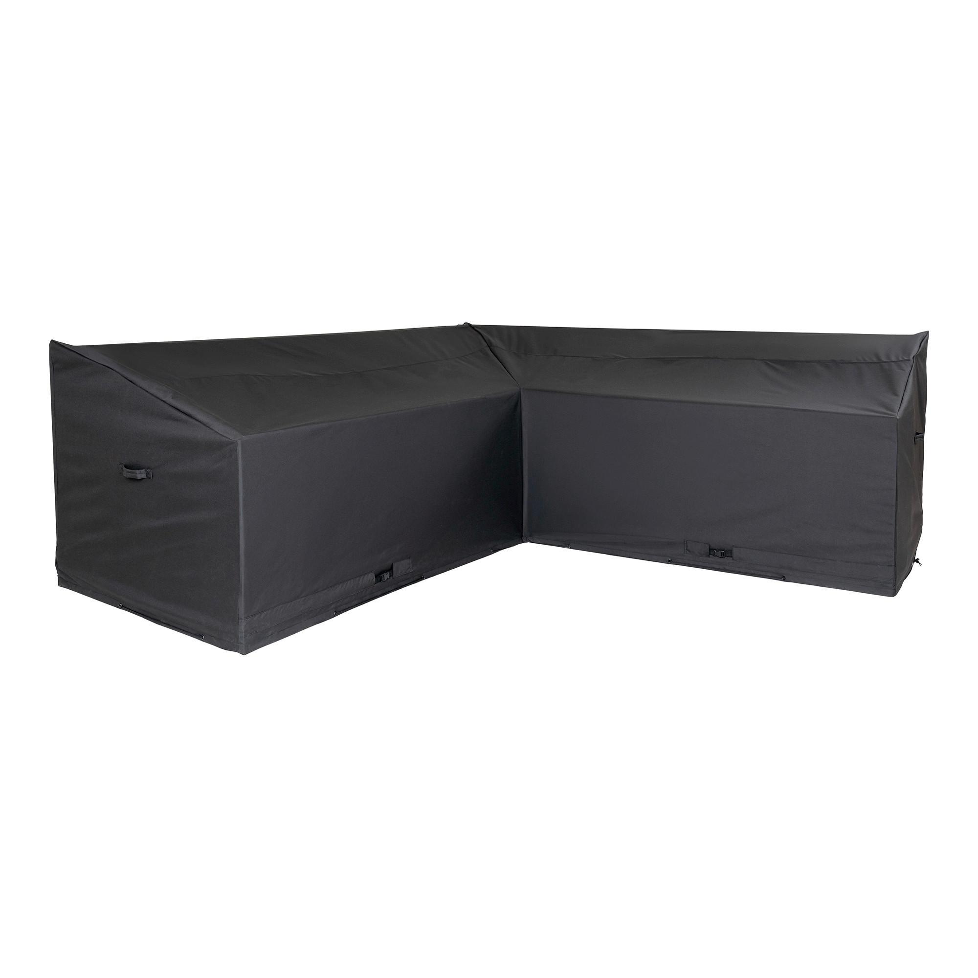 Schutzhülle Luxury Schwarz B: 100 Cm - Schwarz, MODERN, Kunststoff (100/65/90/195/252cm) - MID.YOU