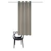 Ösenvorhang Benoga - Taupe, Basics, Textil (135/175cm)