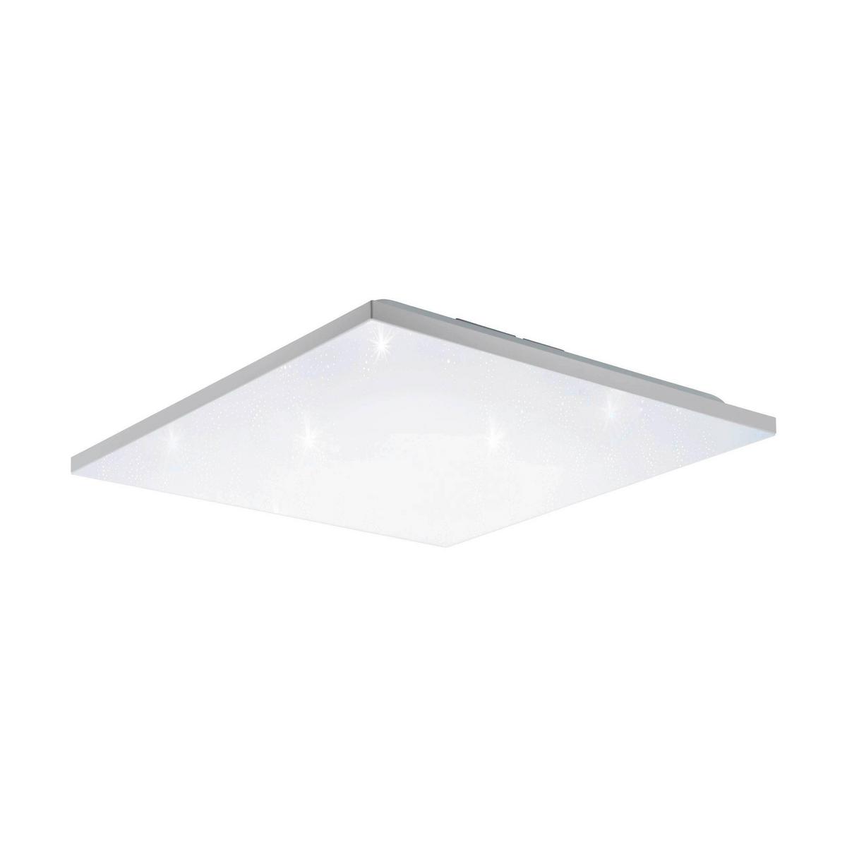 Led-deckenleuchte Calemar-s L: 101 Cm - Weiß, Basics, Kunststoff/Metall (43,8/43,8/6,7cm)