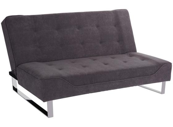 Schlafsofa Livorno B: 190 cm Grau - Edelstahlfarben/Grau, MODERN, Textil/Metall (190/87/88cm) - Luca Bessoni Schlafsofa Livorno B: 190 cm Grau - Edelstahlfarben/Grau, MODERN, Textil/Metall (190/87/88cm) - Luca Bessoni
