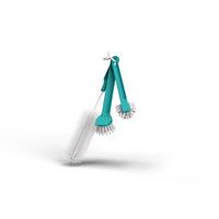 Reinigungsbürstenset Trio - Hellblau, Basics, Kunststoff (38/18/7cm) - Ondega