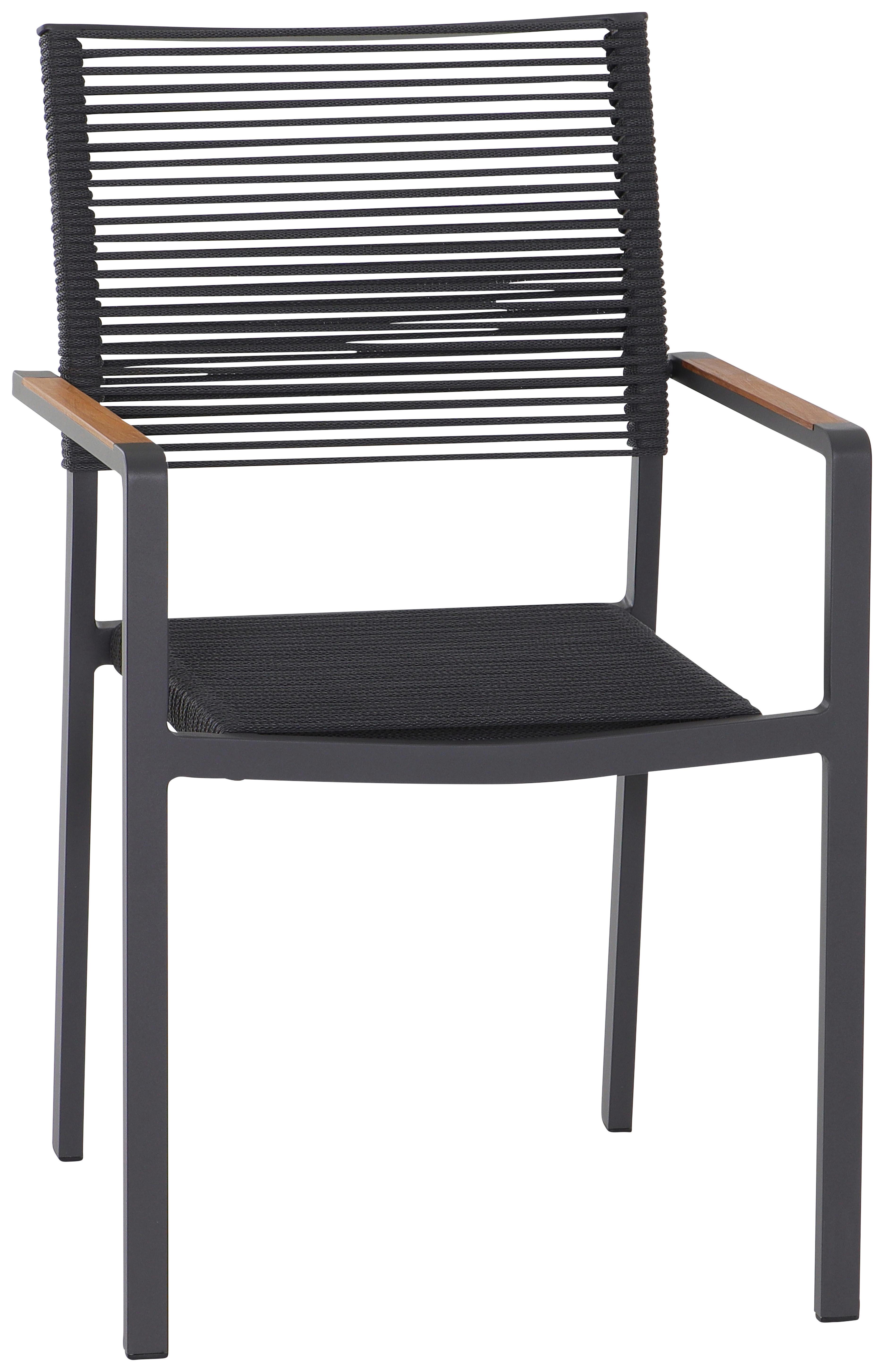 Gartensessel Stapelbar Metall/textil