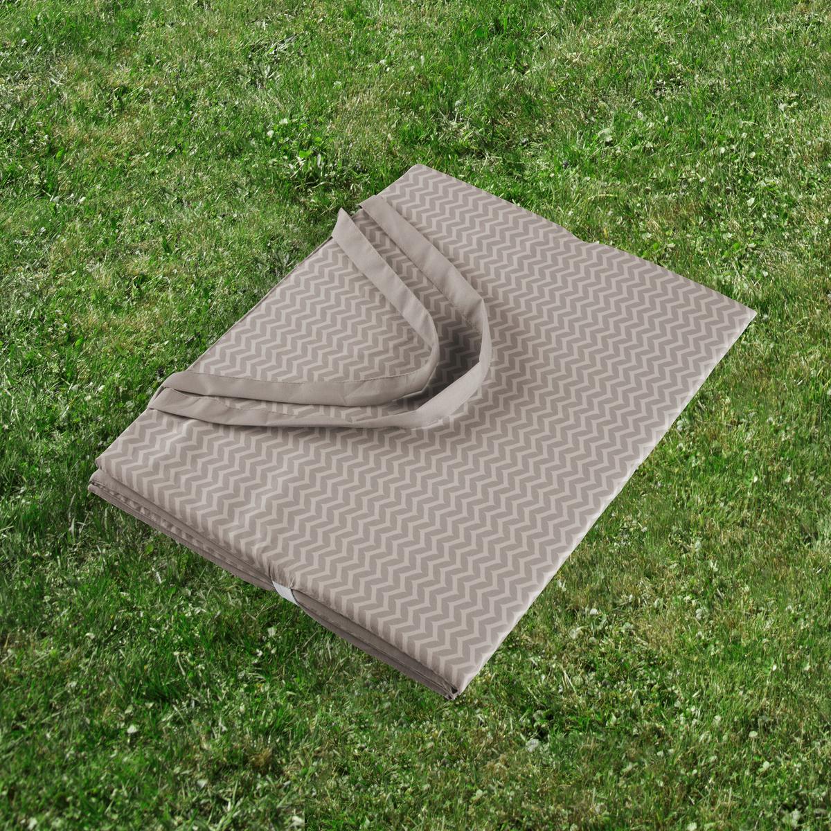 Liegenauflage Meila - Grau, MODERN, Textil - Luca Bessoni